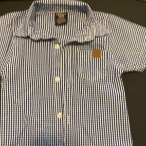 American Hawk checkered button down